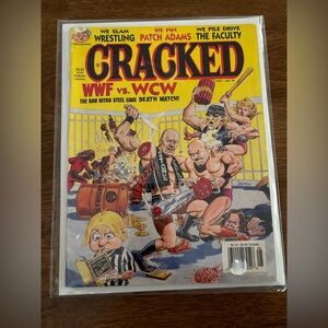 WWF vs WCW Cracked Magazine 1999